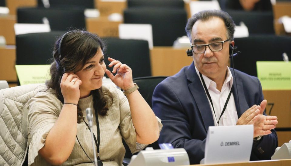 Özlem Alev Demirel bei der Wahl zur Vize-Vorsitzenden der Delegation des Europaparlaments für die Beziehungen zur Türkei