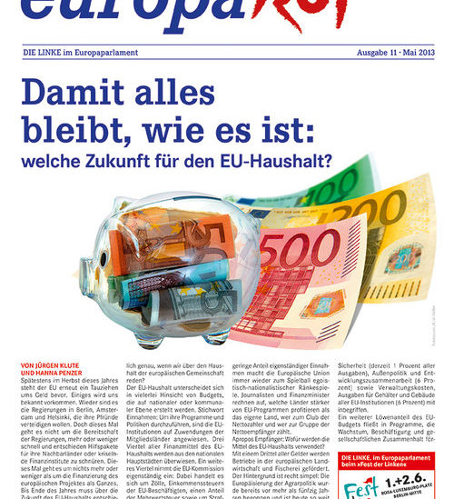 europaRot 11: Haushalt