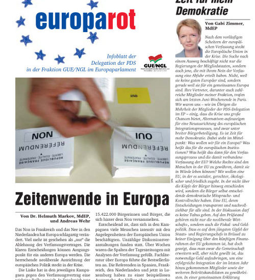 EuropaRot Nr. 21 - Juli 2005