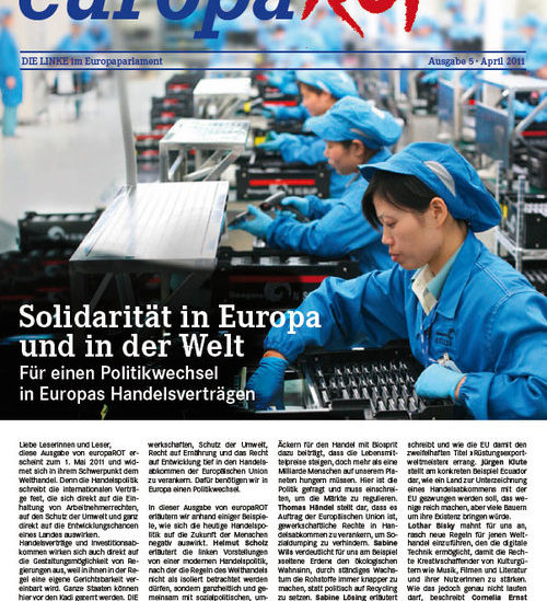 europaRot Cover 5: Solidarität in Europa
